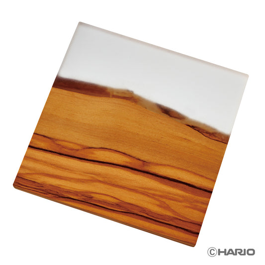 木の表情を愉しむ オリーブウッドコースター