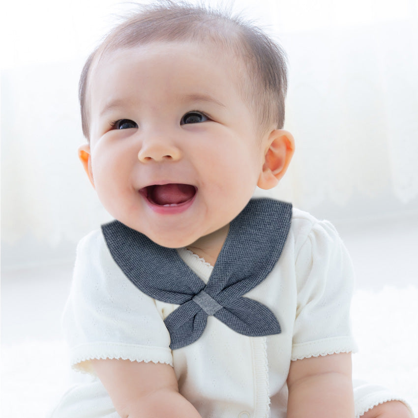 出産祝いにおすすめなオーガニックコットンスタイ 2枚セット