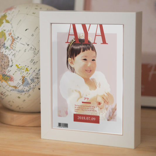 写真からつくる似顔絵アートポスター